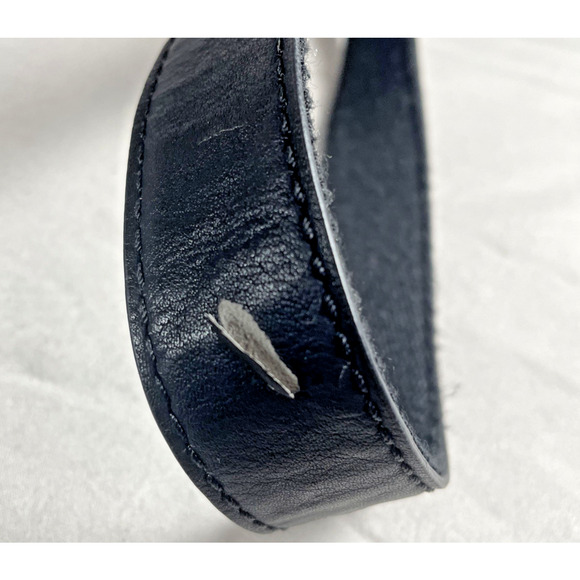 FOSSIL Preston Fiona Black Gray Crossbody Geometric Circle Pattern Faux Leather - Picture 12 of 13